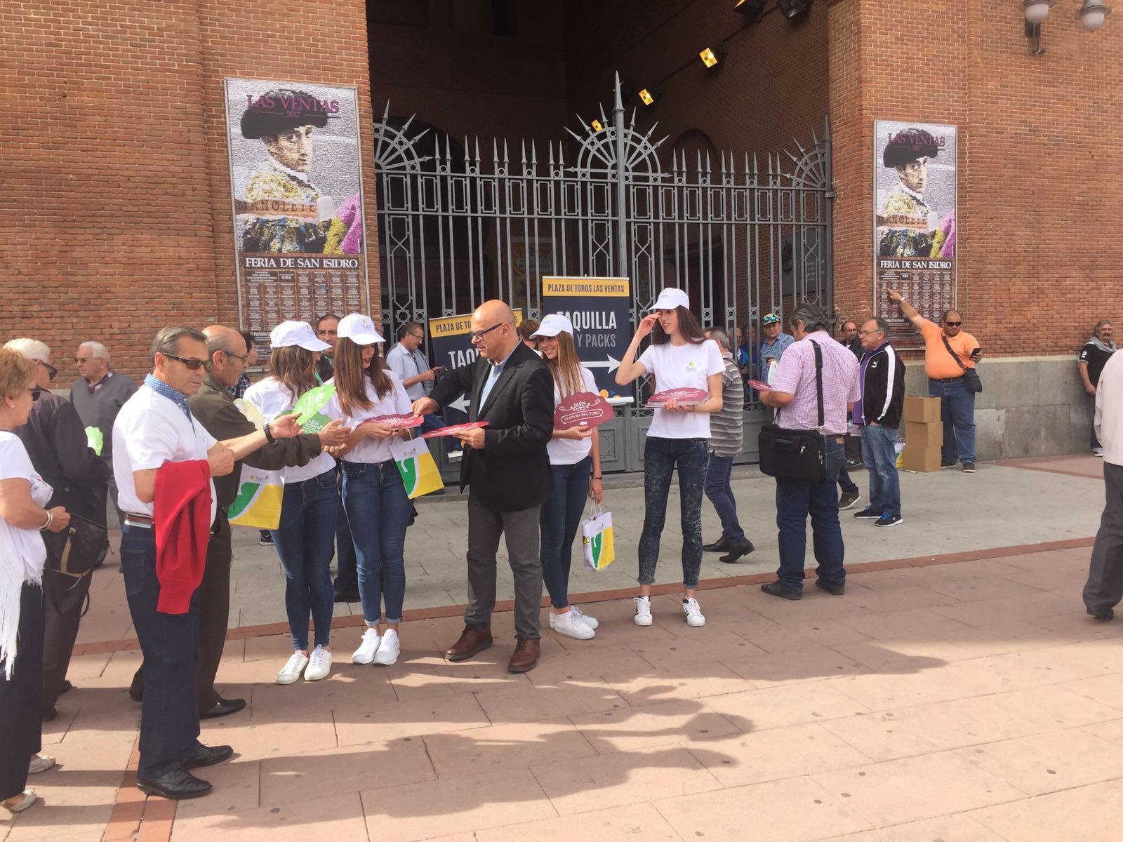 Diputación promociona los atractivos taurinos de Jaén en la plaza de Las Ventas de Madrid