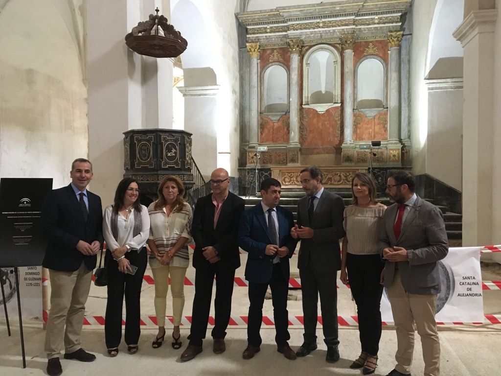 Junta y Diputación colaborarán para la apertura de la iglesia de Santo Domingo