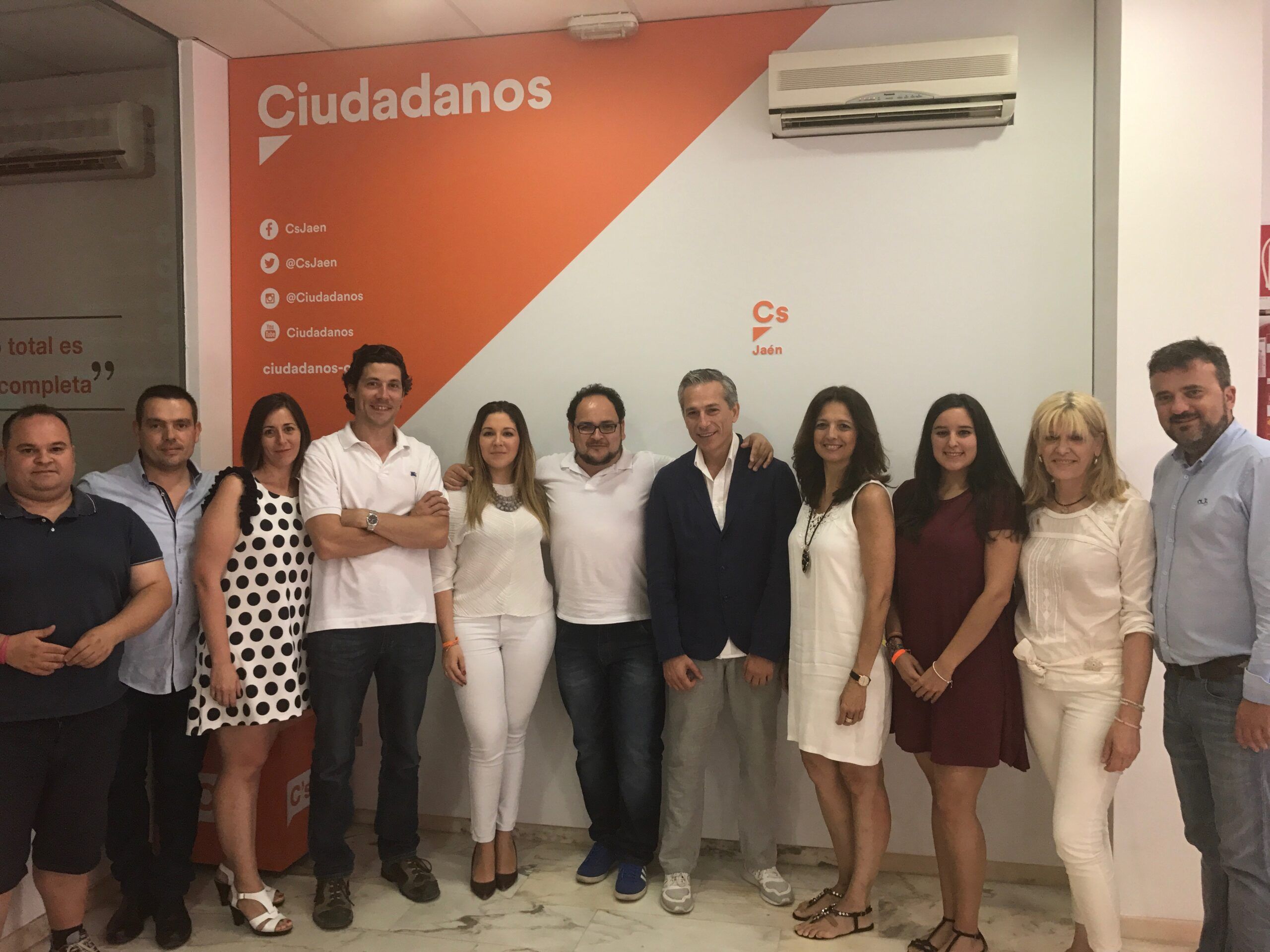 Ciudadanos presenta su junta directiva en la capital con Luisje Moyano como coordinador