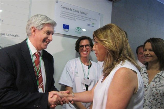 Susana Díaz destaca que el centro de salud de Expansión Norte supone una «mejora muy sustancial» en la atención