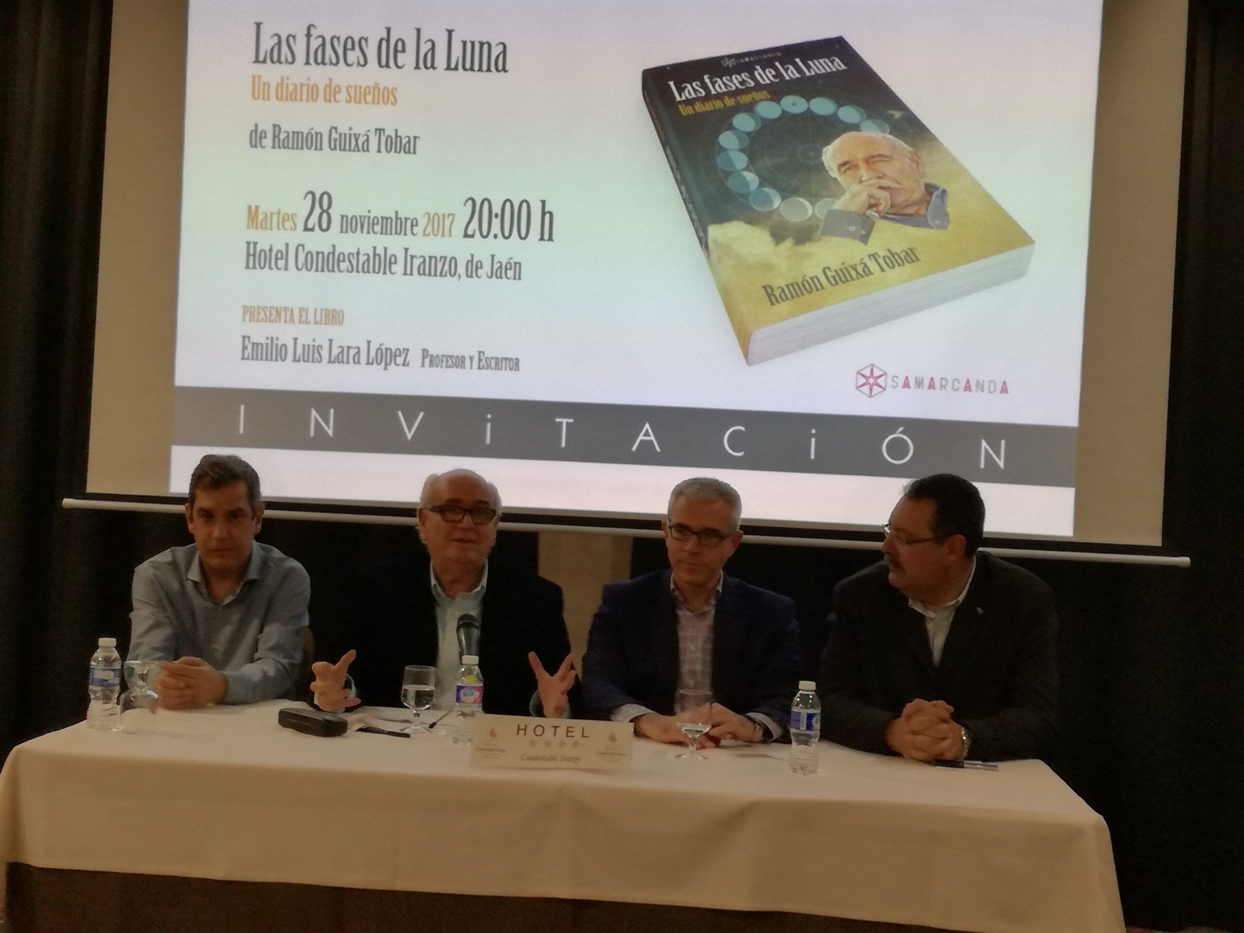 RAMÓN  GUIXÁ VUELCA SU AMOR POR JAÉN EN EL LIBRO “LAS FASES DE LA LUNA”