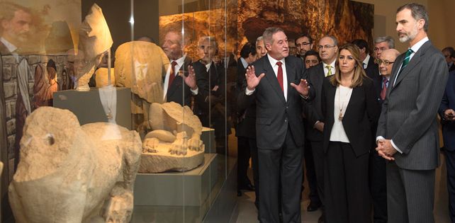 El Rey Felipe VI inaugura en Jaén el Museo de Arte Íbero