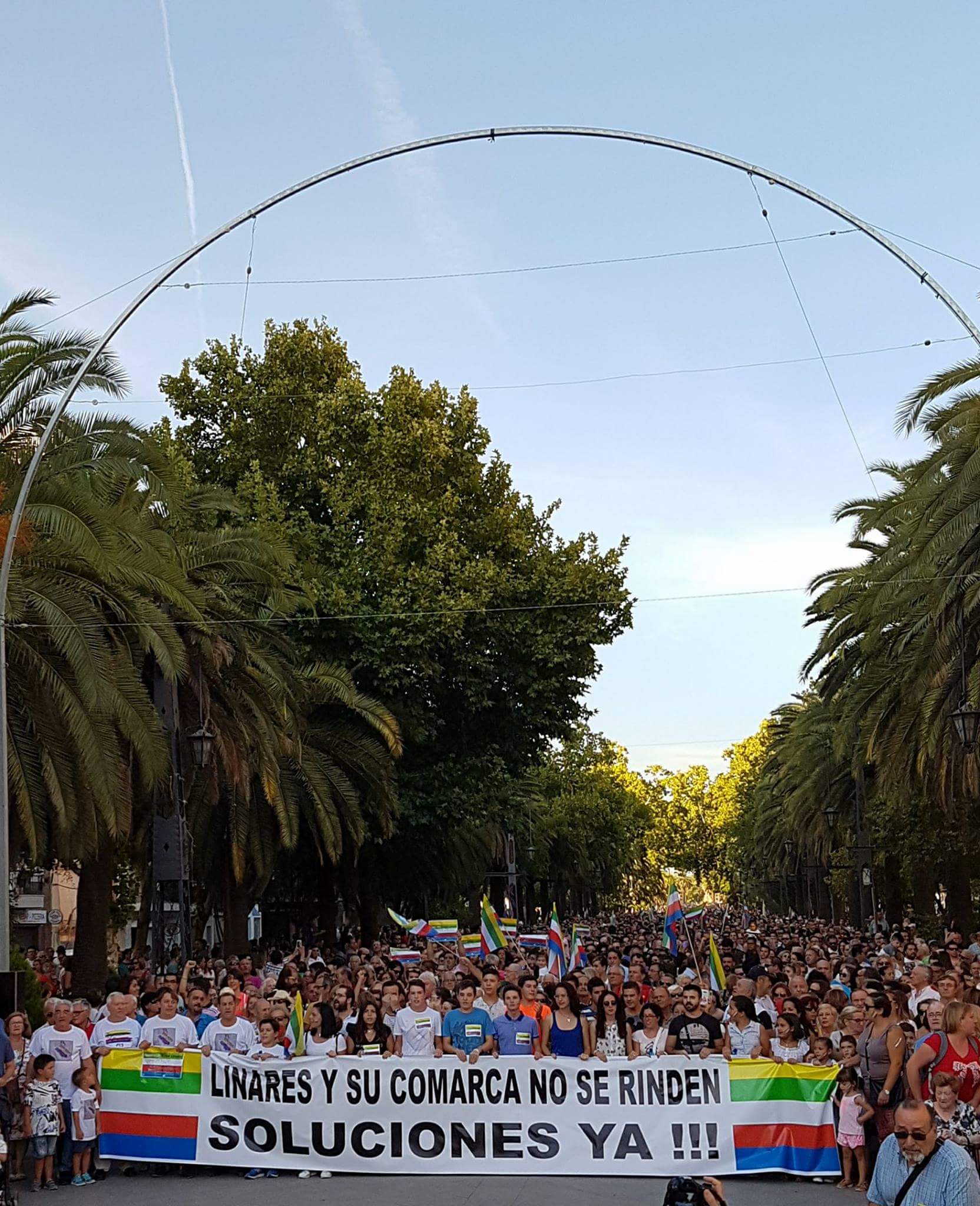 “Todos a una por Linares” volverá mañana a tomar las calles