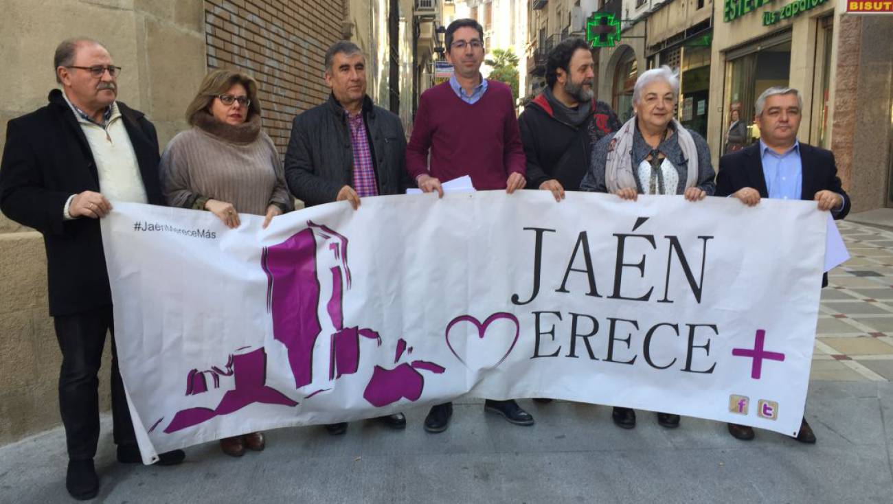 CRÓNICA DEL DÍA: “JAÉN MERECE MÁS” HACE CAUSA COMÚN CON LA “ESPAÑA OLVIDADA”