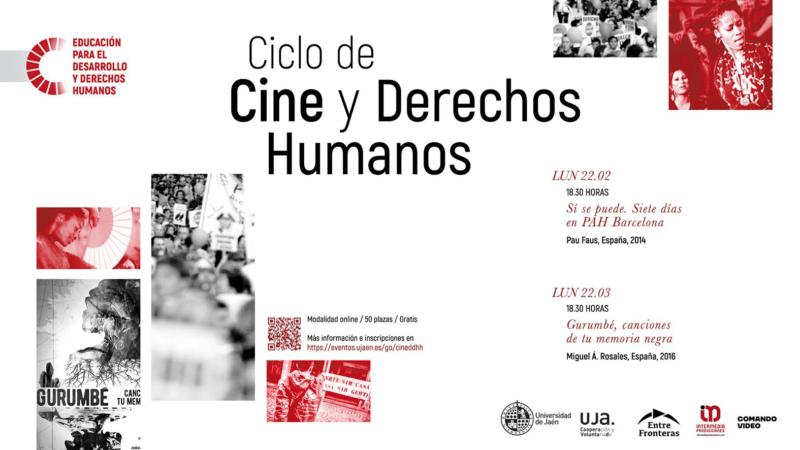 LA UNIVERSIDAD DE JAÉN PROGRAMA UN CICLO DE CINE Y DERECHOS HUMANOS QUE PROYECTARÁ UN TÍTULO MENSUAL DURANTE 2021