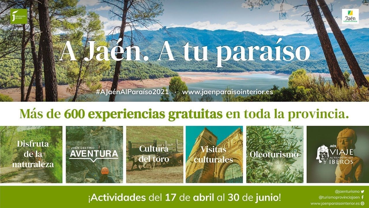 CRÓNICA DEL DÍA: AL RESCATE DEL TURISMO DE CERCANÍA CON LA CAMPAÑA “A JAÉN, A TU PARAÍSO”