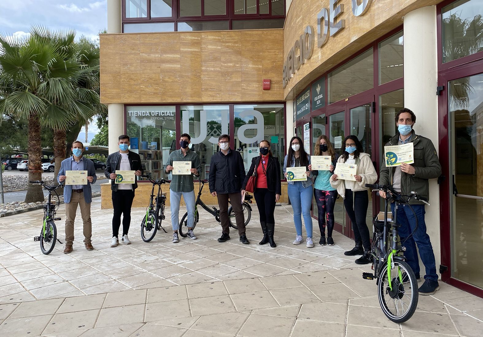 La UJA reconoce los mejores trabajos Fin de Grado y Fin de Máster en el ámbito medioambiental y de promoción de la salud