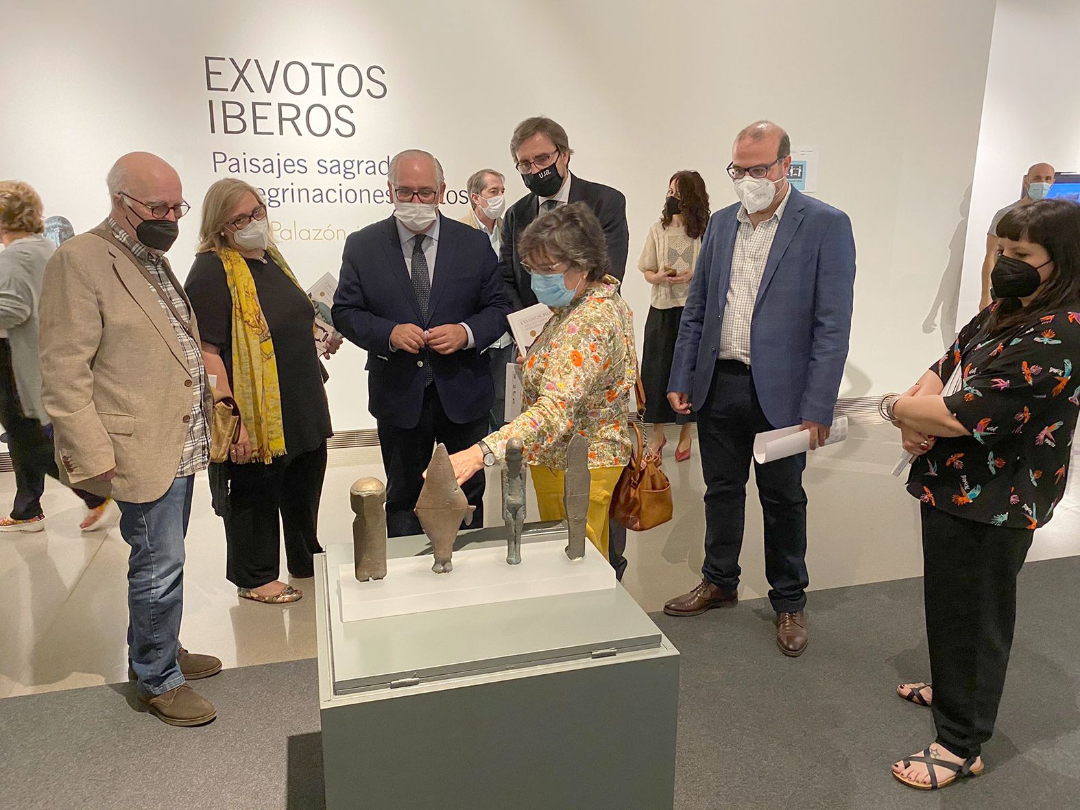 El espacio ’Obra Invitada’ y el Museo Ibero acogen la exposición temporal ’Exvotos iberos. Paisajes sagrados, peregrinaciones y ritos’