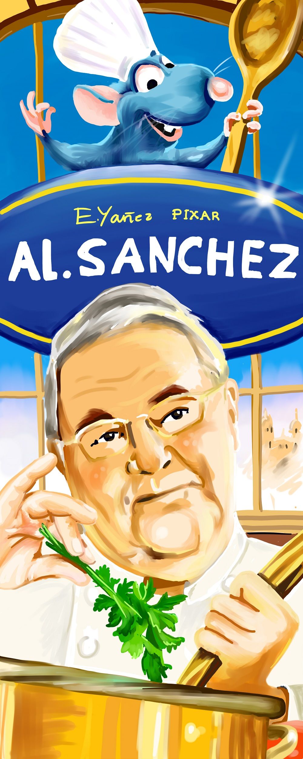 Alfonso Sánchez, lujo de pregonero