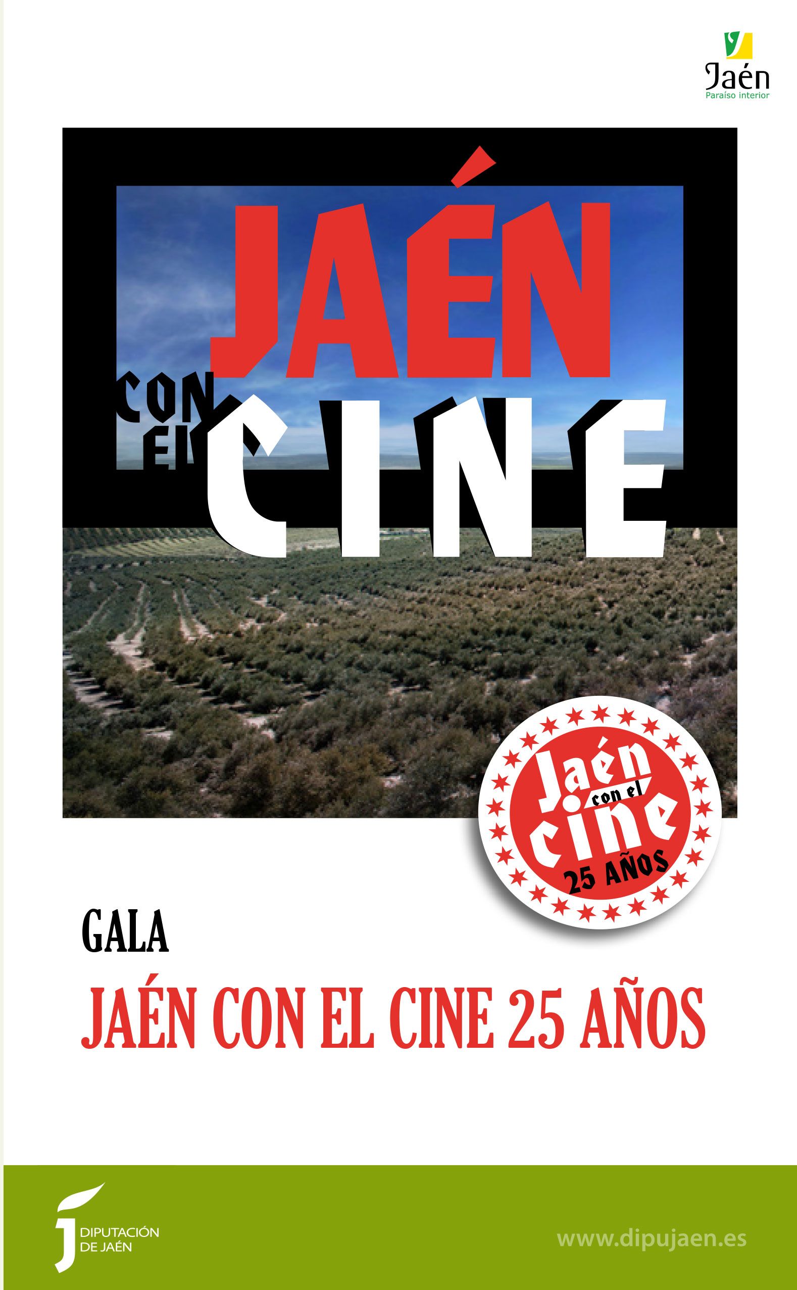 El Teatro Infanta Leonor acoge la gala «Jaén con el cine. 25 años»