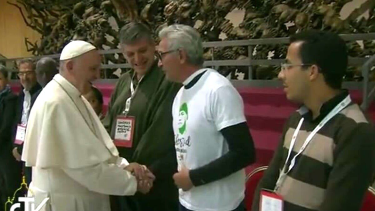 Bódalo, Cañamero y la foto con el Papa Francisco