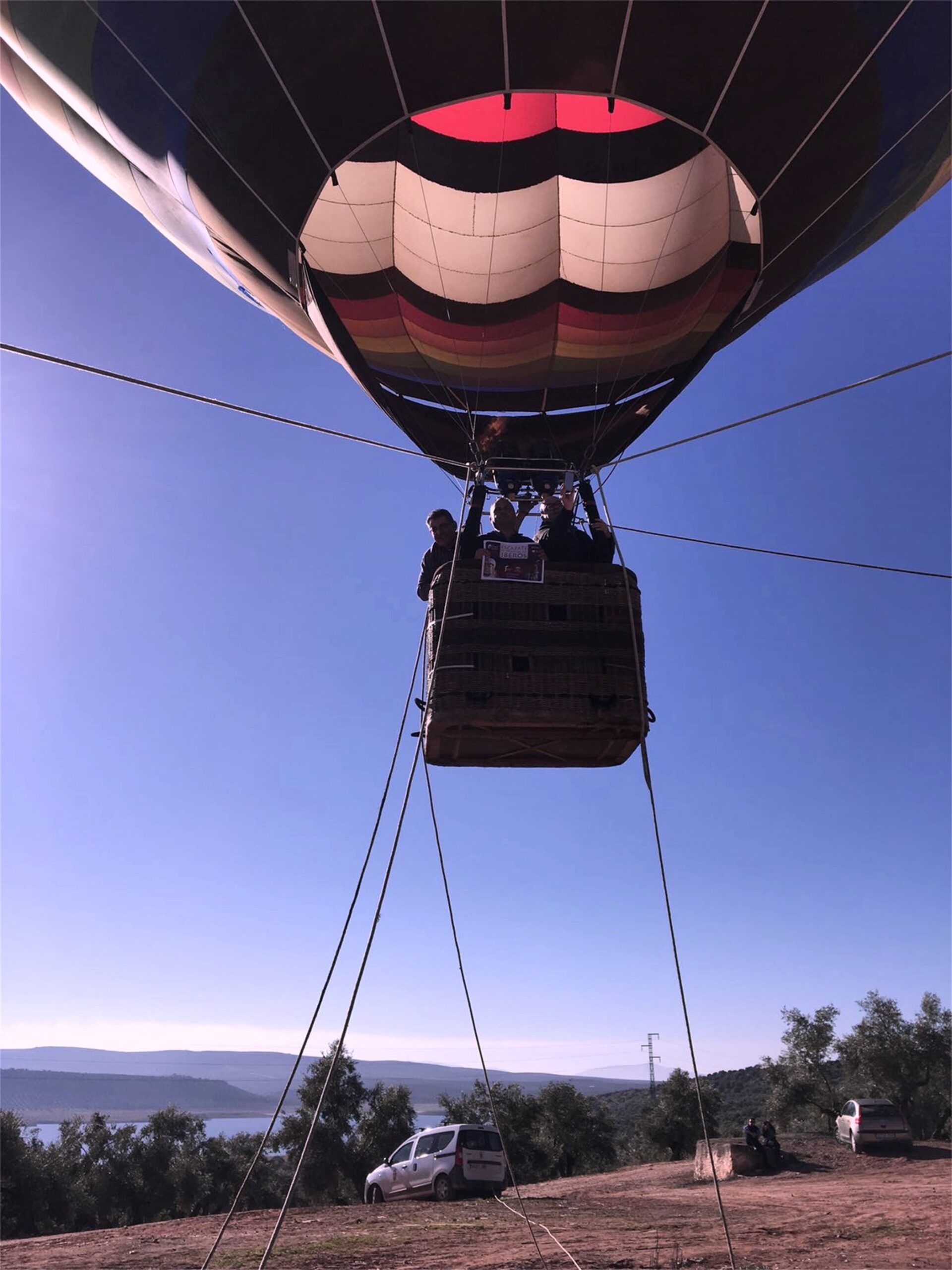 «Escápate al Tiempo de los Íberos» permite divisar la antigua ciudad del Giribaile desde un globo aerostático