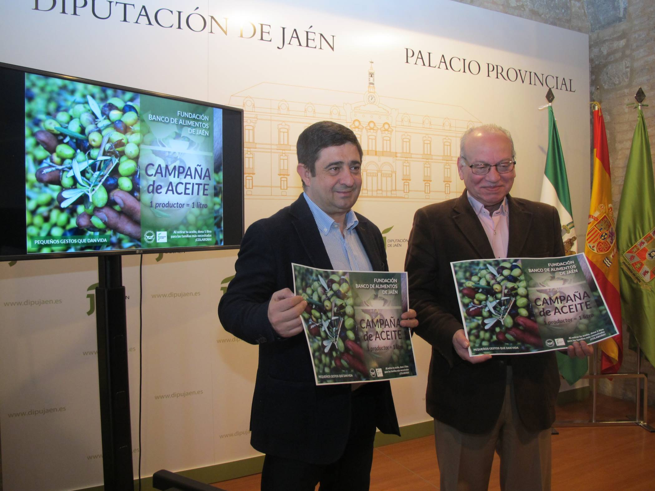 100.000 litros de aceite de oliva para familias necesitadas