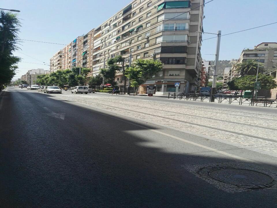 Prohibido aparcar en las vías del tranvía. De vez en cuando, como por impulsos, la Policía Local se emplea a fondo en las vías del tranvía y dejan la zona expedita. Lo que no se sabe bien es cuándo y si está justificado.