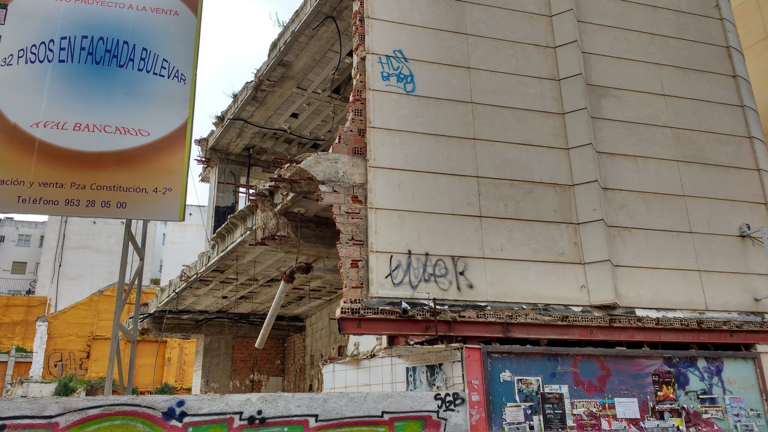 Imagen vergonzosa en pleno centro de Jaén