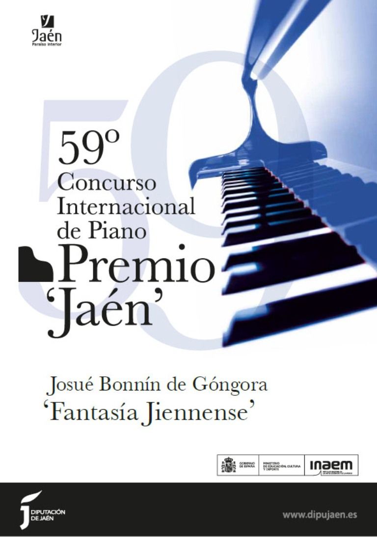 «Fantasía Jienense», del composidor Bonnín de Góngora, pieza obligada en el 59º Premio Jaén de Piano