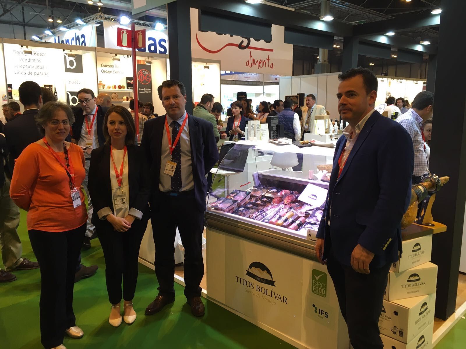 Diputación facilita que más de medio centenar de empresas promocionen sus productos en el Salón de Gourmets