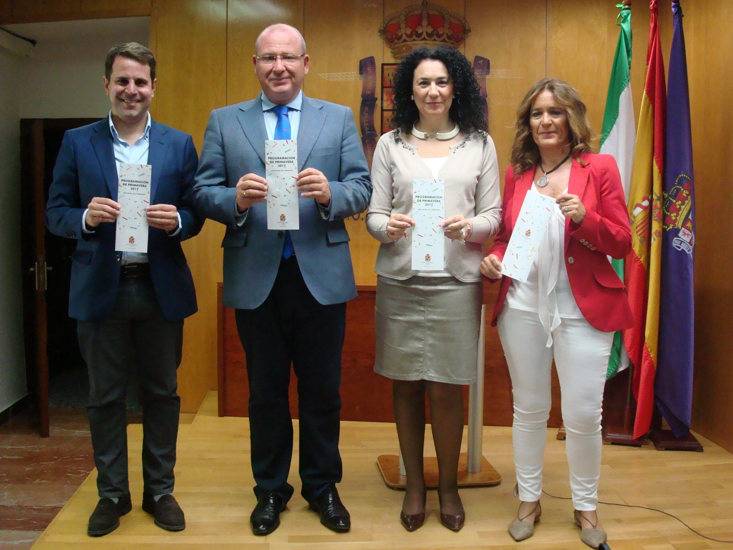 El alcalde presenta el ambicioso programa «Jaén Capital de la Primavera»