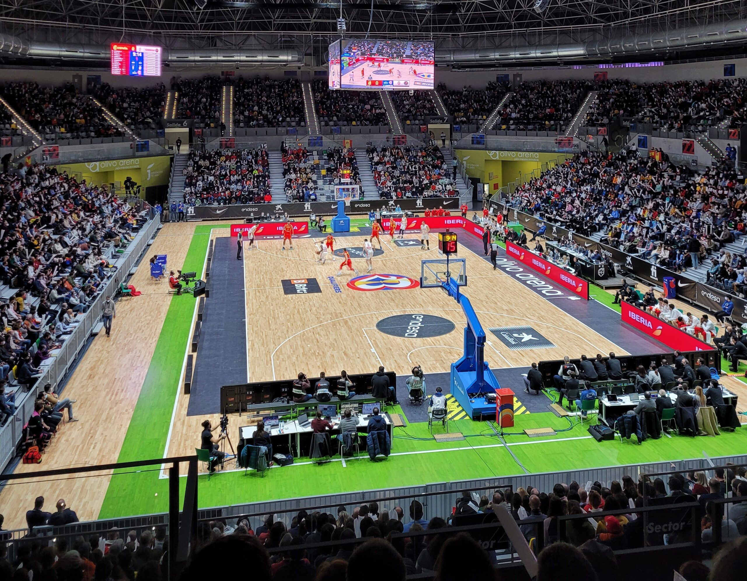El Olivo Arena acoge la fiesta del baloncesto español