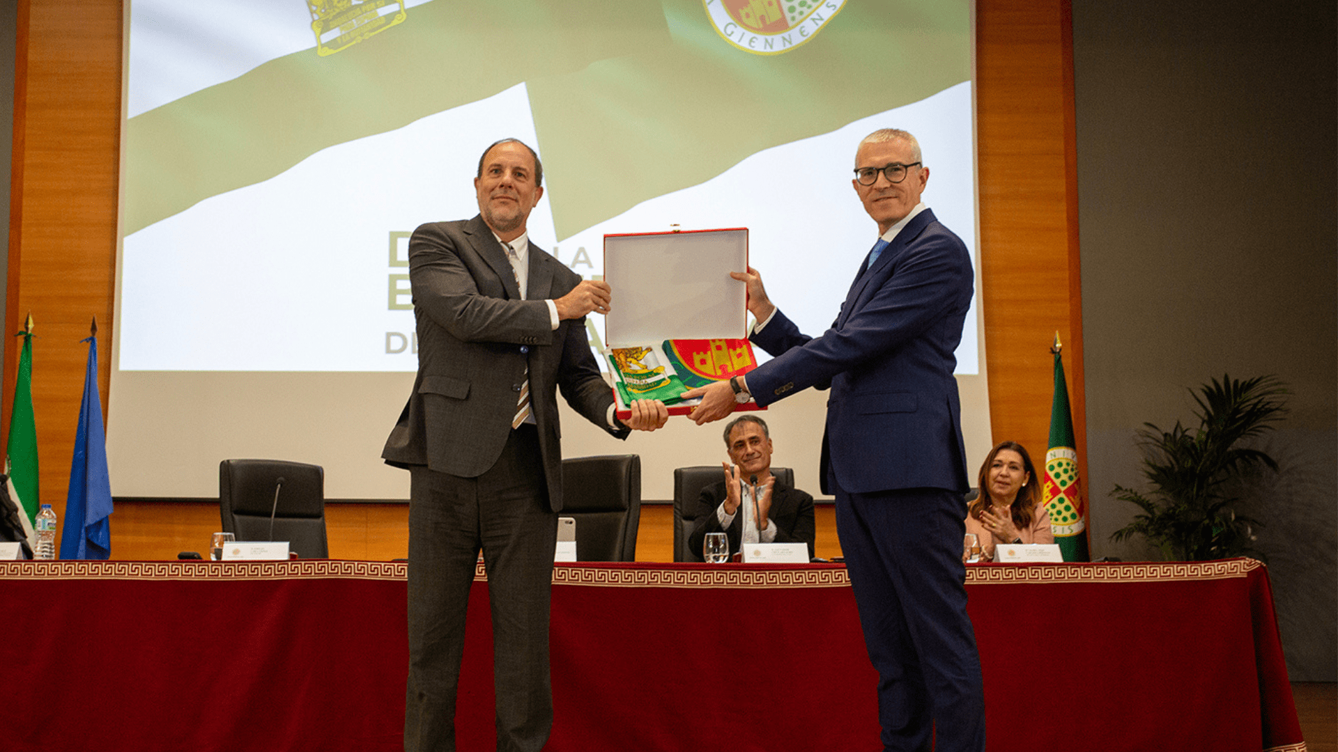 Emilio Lara y el orgullo de pertenecer a la UJA, a Jaén y a Andalucía