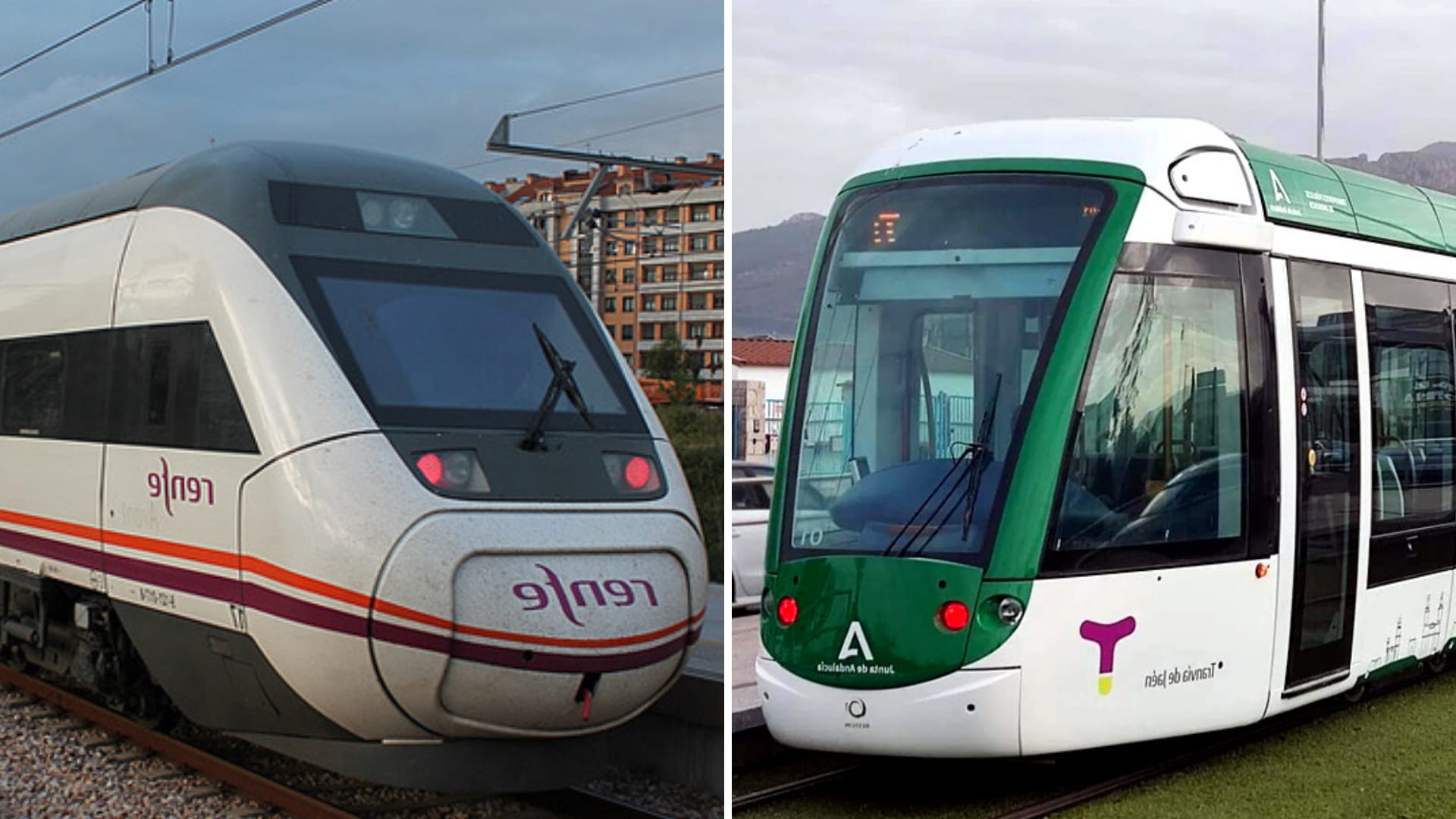 El tren define bien el olvido histórico y el tranvía la incompetencia política