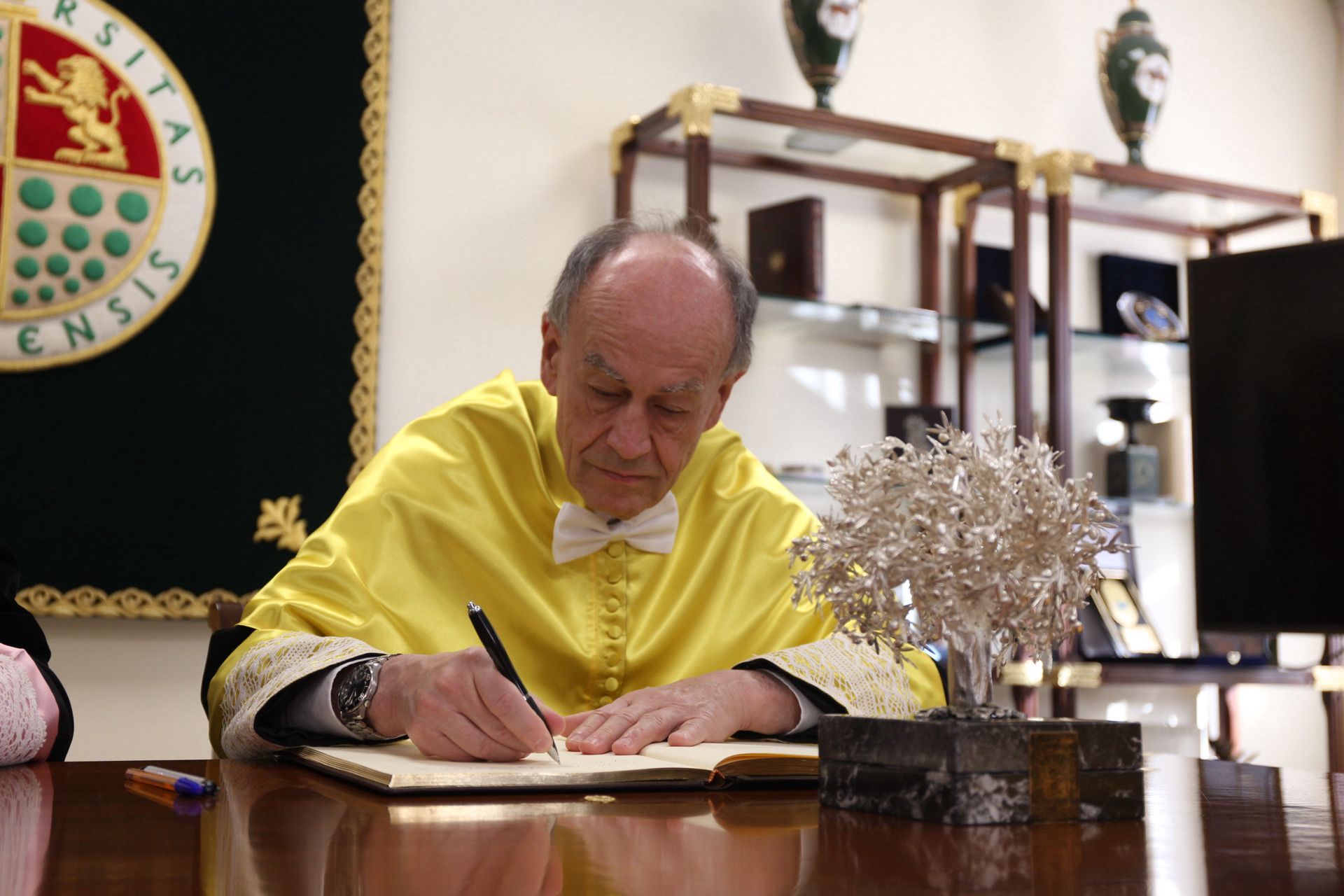 El Nobel Thomas Südhof, Honoris Causa y embajador de la UJA: la humildad de los grandes…y el orgulloso rector