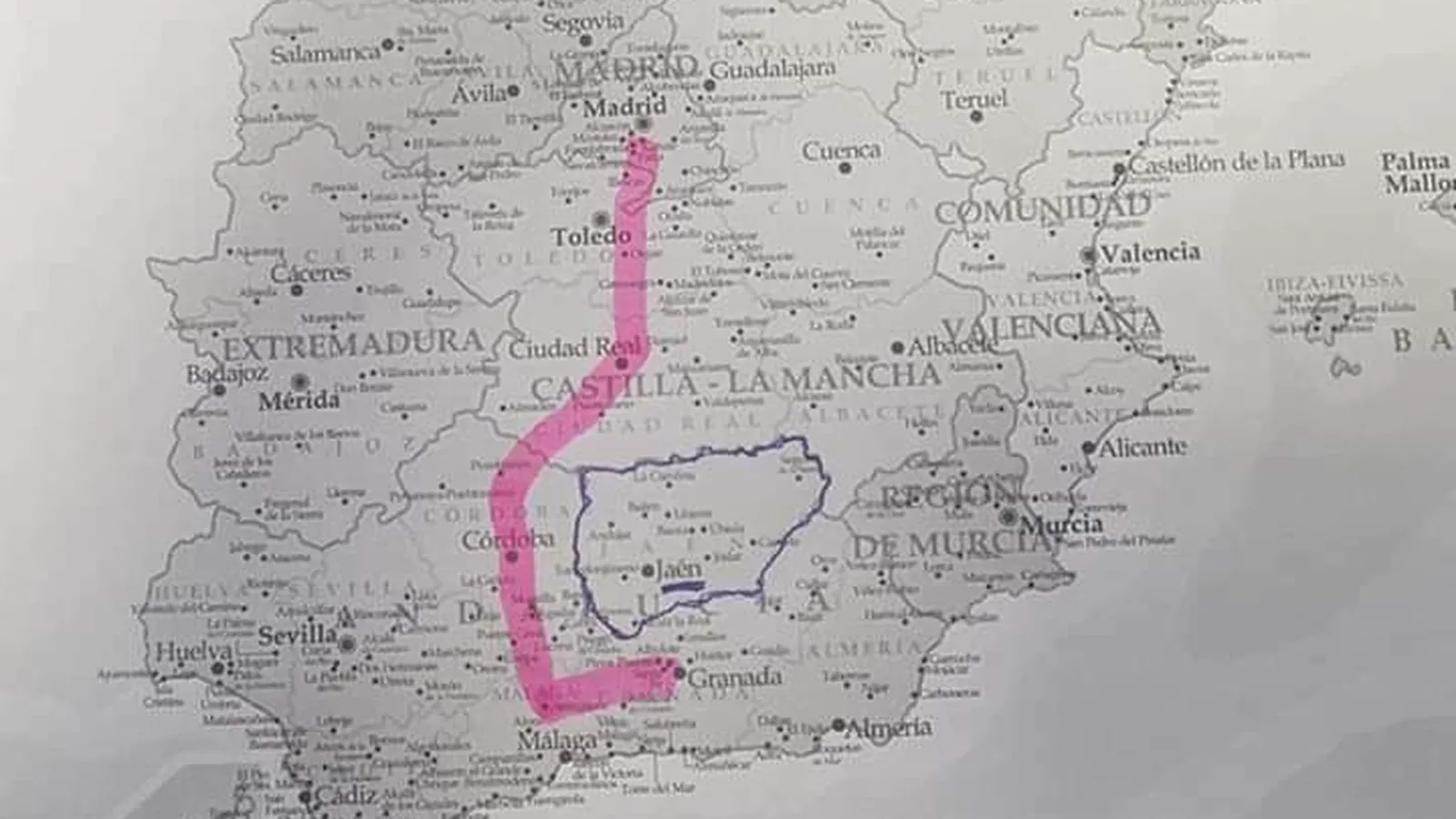 La resignación de Jaén es infinita, así nos va…y nuestro aislamiento parece que lo es a perpetuidad