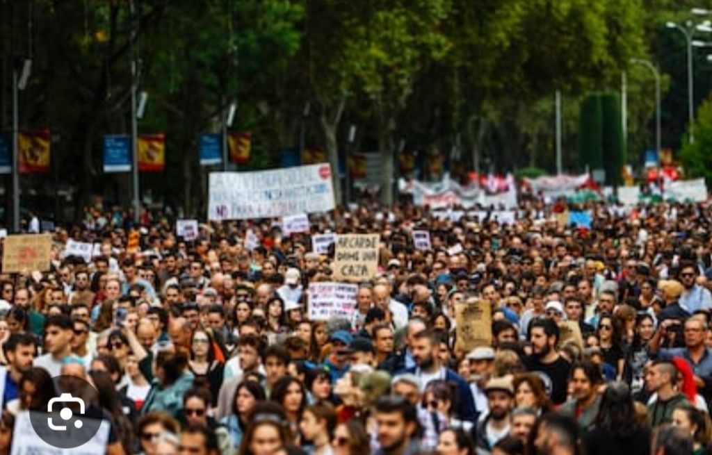 No va a haber paz en las calles de Madrid